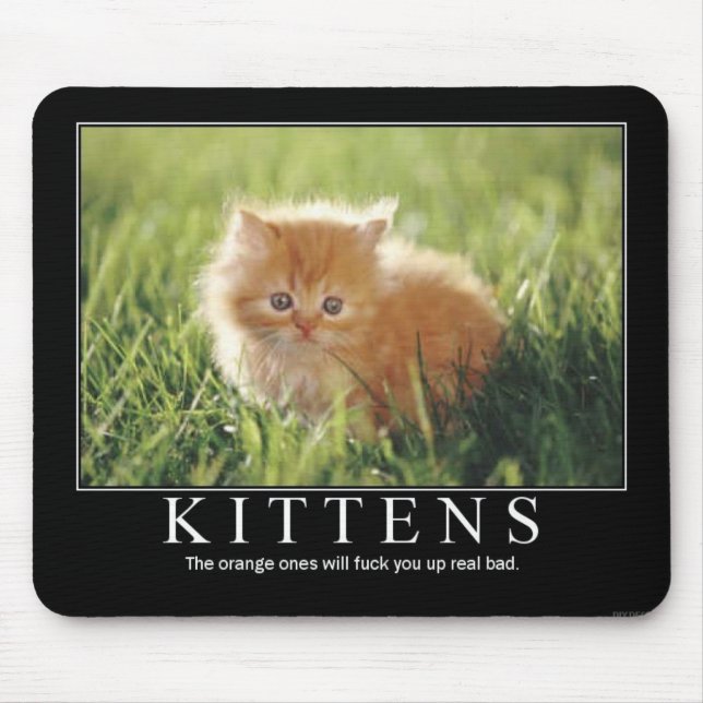 Alfombrilla De Ratón Gatito Mousepad (Frente)