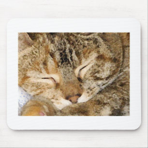 Alfombrilla De Ratón Gatito Mousepad el dormir