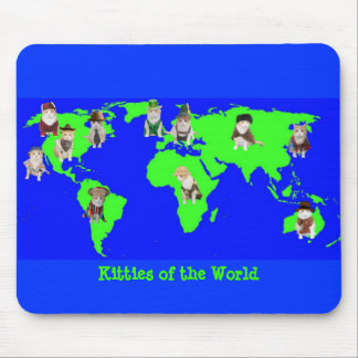 Alfombrilla De Ratón Gatitos del mundo