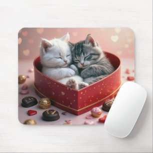 Alfombrilla De Ratón Gatitos en la caja de caramelos