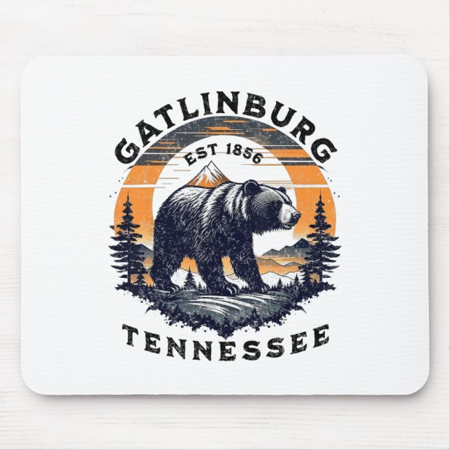 Alfombrilla De Ratón Gatlinburg  (Frente)