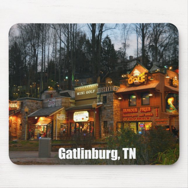 Alfombrilla De Ratón Gatlinburg, Tennessee (Frente)
