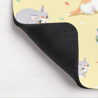 Alfombrilla De Ratón Gato Adorable Patter