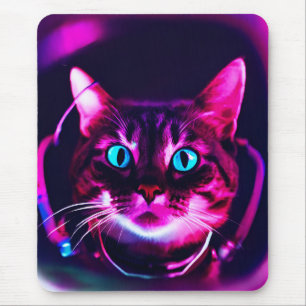 Alfombrilla De Ratón gato astronauta