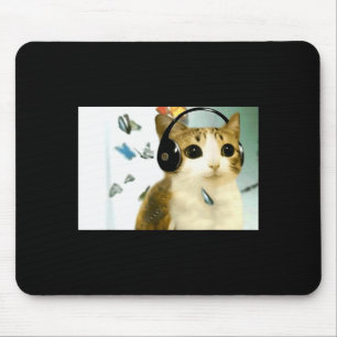 Alfombrilla De Ratón Gato Búho Divertido Maldito Meme Divertido Tendenc