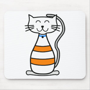 Alfombrilla De Ratón Gato cutáneo