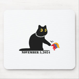 Alfombrilla De Ratón Gato Damas De Kamala Harris 2024