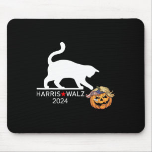 Alfombrilla De Ratón Gato Damas Para Kamala Harris Funny Trump Hair 202