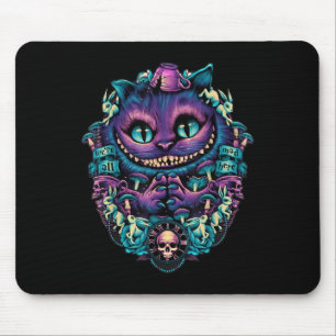 Alfombrilla De Ratón Gato De Cheshire Alicia En Gráfico De Maravillas