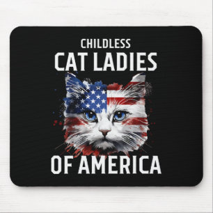 Alfombrilla De Ratón Gato De Niños De América Kamala Harris 2024 U