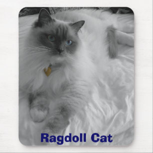 Alfombrilla De Ratón Gato de Ragdoll