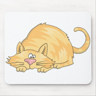 Alfombrilla De Ratón gato de tabú