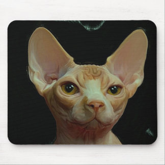 Alfombrilla De Ratón gato del sphynx