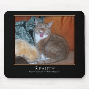 Alfombrilla De Ratón Gato Demotivator