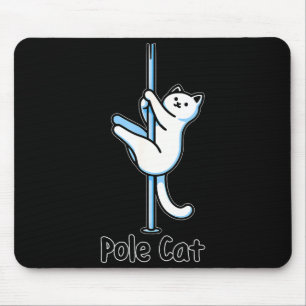 Alfombrilla De Ratón Gato Divertido Bailando O Es Un Juego De Palabras