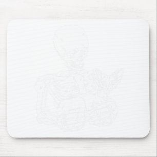 Alfombrilla De Ratón Gato divertido gato Sfinx Sfinx Cat de Halloween