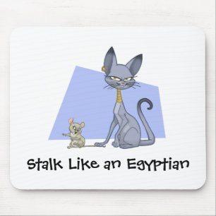Alfombrilla De Ratón Gato egipcio Mousepad
