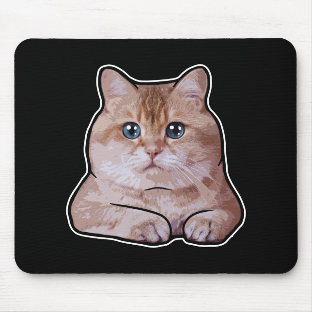 Alfombrilla De Ratón Gato hosico (Frente)