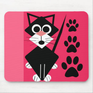 Alfombrilla De Ratón Gato lindo Mousepad