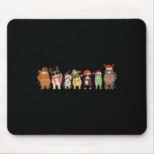 Alfombrilla De Ratón Gato Lover Meowy Navidades Familia Pjs Matando Hom