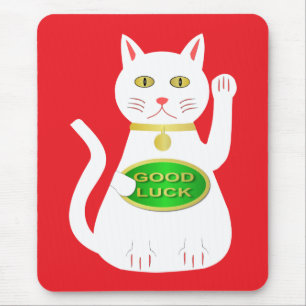 Alfombrilla De Ratón Gato Lucky Oriental
