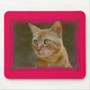 Alfombrilla De Ratón Gato Mausepad del jengibre