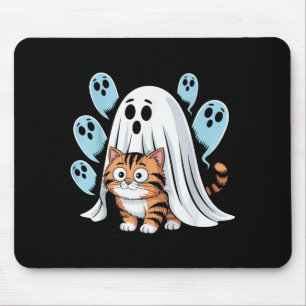 Alfombrilla De Ratón Gato Meme Divertido Soky Halloween Gatito
