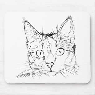 Alfombrilla De Ratón Gato mimoso