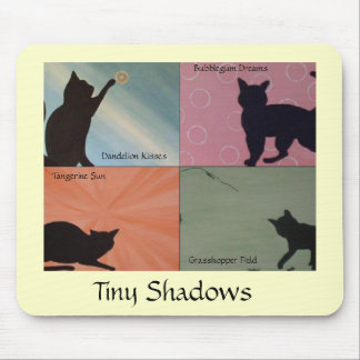 Alfombrilla De Ratón Gato minúsculo Mousepad - AMARILLO de las sombras