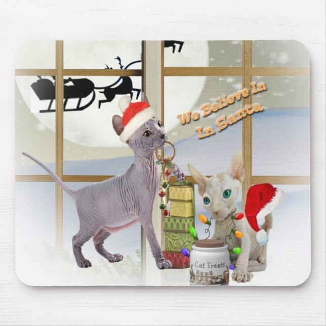 Alfombrilla De Ratón Gato Mousepads de Sphynx (Frente)