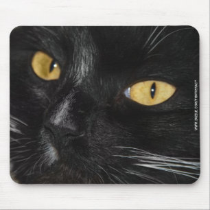 Alfombrilla De Ratón Gato negro