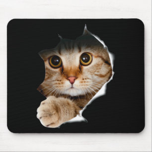 Alfombrilla De Ratón Gato Shirny Graciosos Regalos De Amante De Gatos P