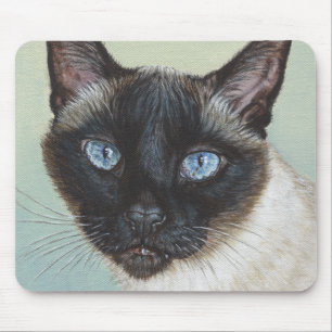 Alfombrilla De Ratón Gato siamés Murphy