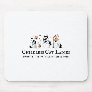 Alfombrilla De Ratón Gato sin Niños Damas Hauntin El Patriarcado Kamala