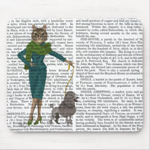 Alfombrilla De Ratón Gato y cangrejo