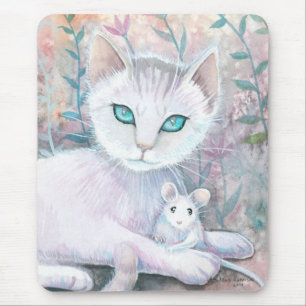 Alfombrilla de ratón gato y ratón