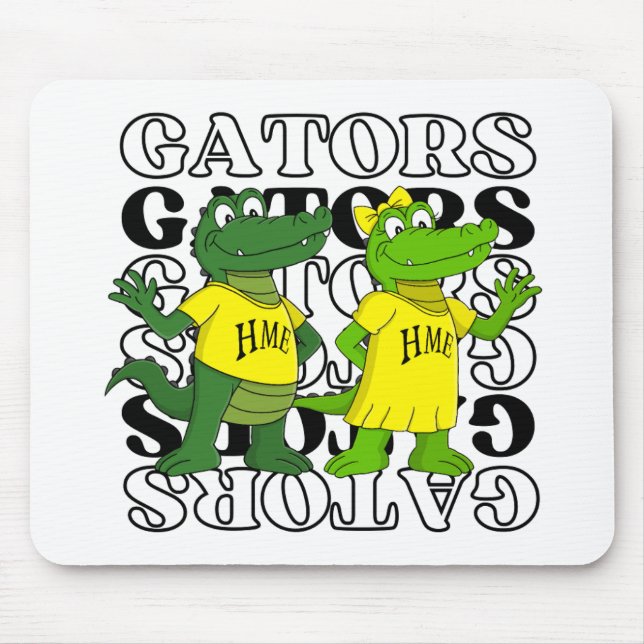 Alfombrilla De Ratón Gators Mousepad (Frente)