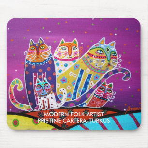 ALFOMBRILLA DE RATÓN GATOS DE TALAVERA