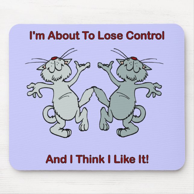 Alfombrilla De Ratón Gatos del baile (Frente)