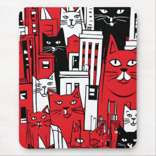 Alfombrilla De Ratón Gatos en Nueva York