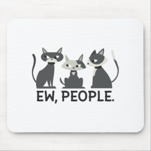 Alfombrilla De Ratón Gatos, Ew, Gente