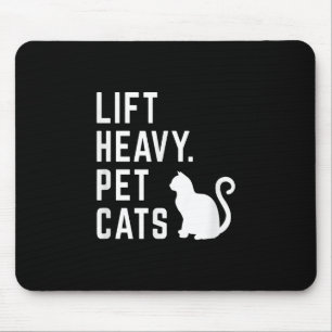 Alfombrilla De Ratón Gatos Mascotas pesados elevables - Divertido entre