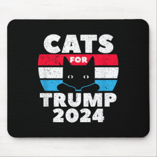 Alfombrilla De Ratón Gatos Para Las Elecciones De Trump 2024
