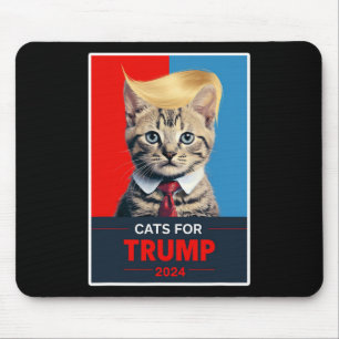 Alfombrilla De Ratón Gatos Para Las Elecciones De Trump 2024 1