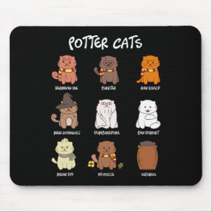 Alfombrilla De Ratón Gatos Potentes Para El Gato Que Ama