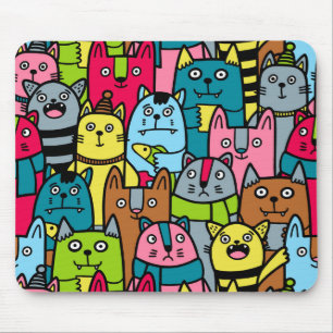 Alfombrilla De Ratón Gatos y gatos