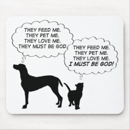 Alfombrilla De Ratón Gatos y perros