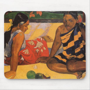 Alfombrilla De Ratón Gauguin Polinesia Francesa Tahití Mujeres Pintura