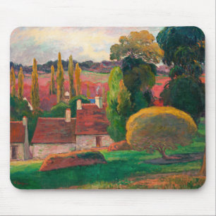 Alfombrilla De Ratón Gauguin - Una granja en Bretaña