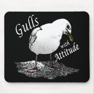 Alfombrilla De Ratón Gaviotas con la actitud Mousepad